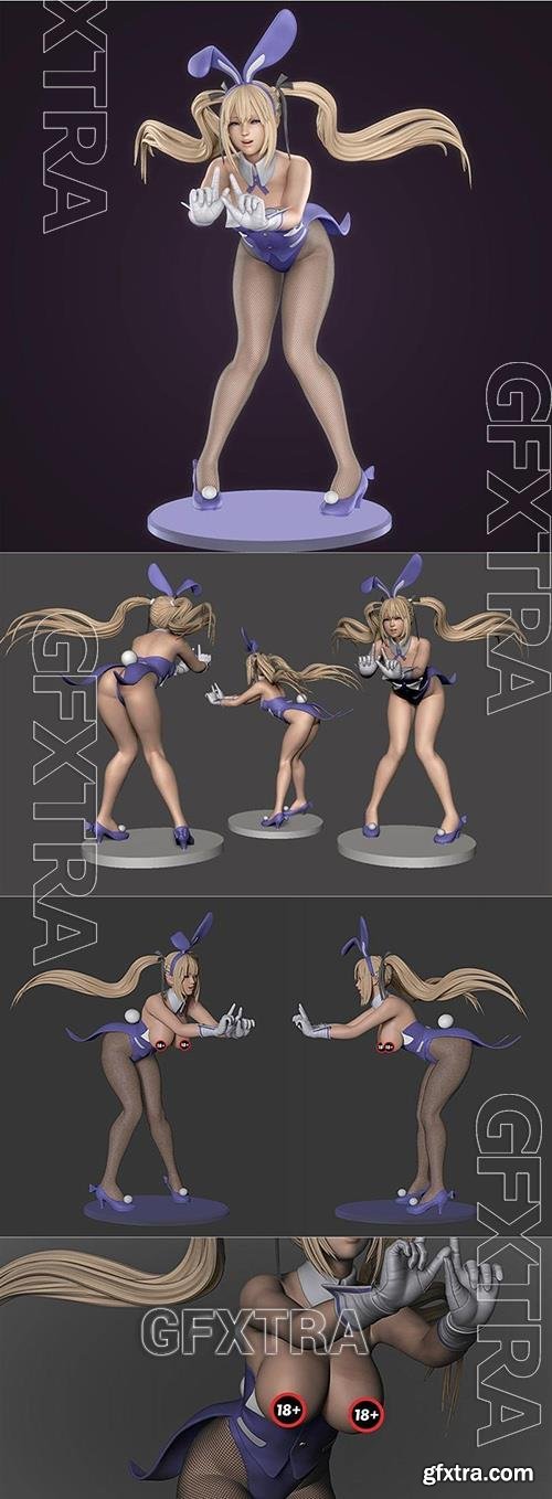 Marie Rose Bunny 3D Printable
