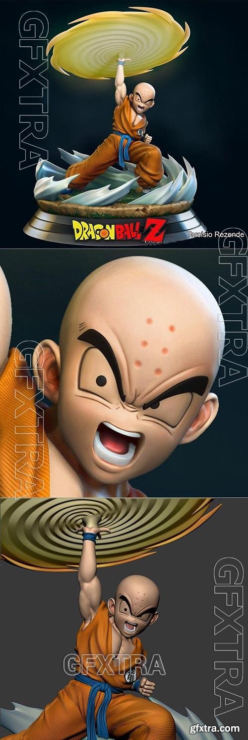 Krillin Kienzan 3D Printable