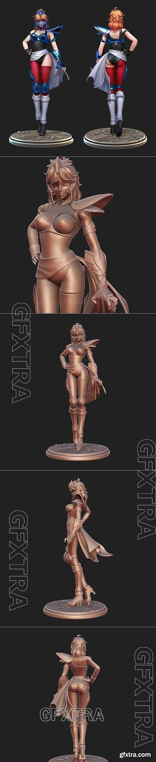 Damaia - Saint Seiya - Marin Eagle 3D Printable Damaia - Saint Seiya - Marin Eagle 3D Printable