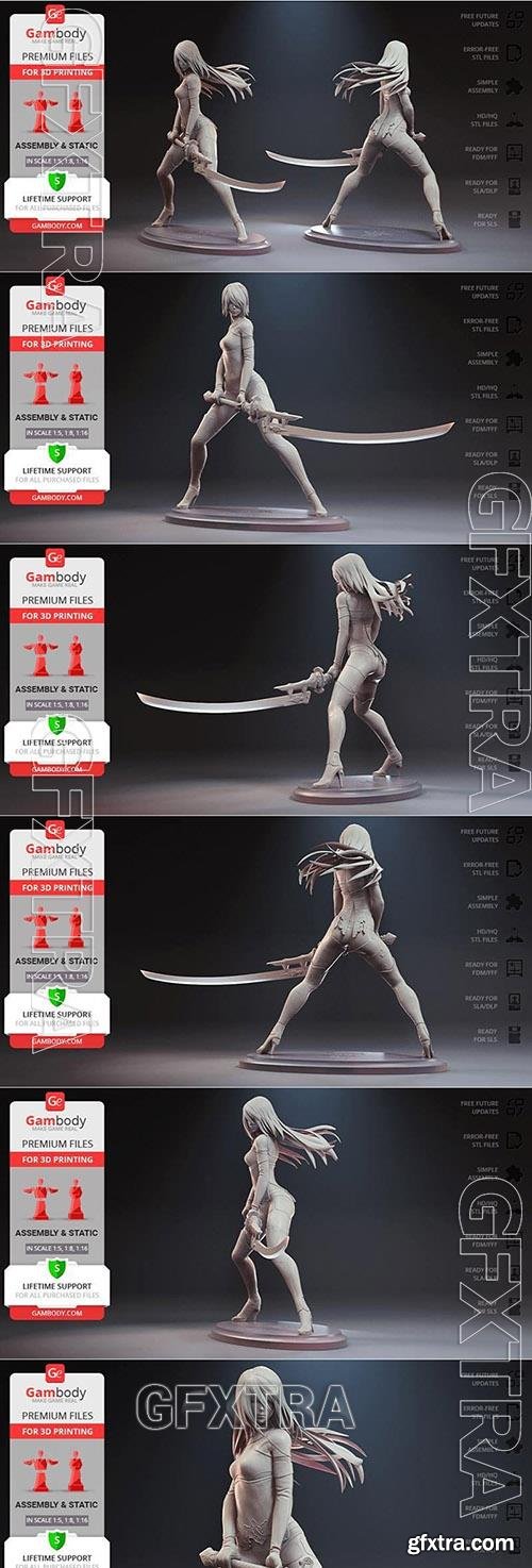 YoRHa A2 3D Printable