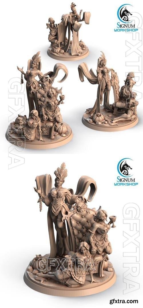 Three Seductive Vampires 3D