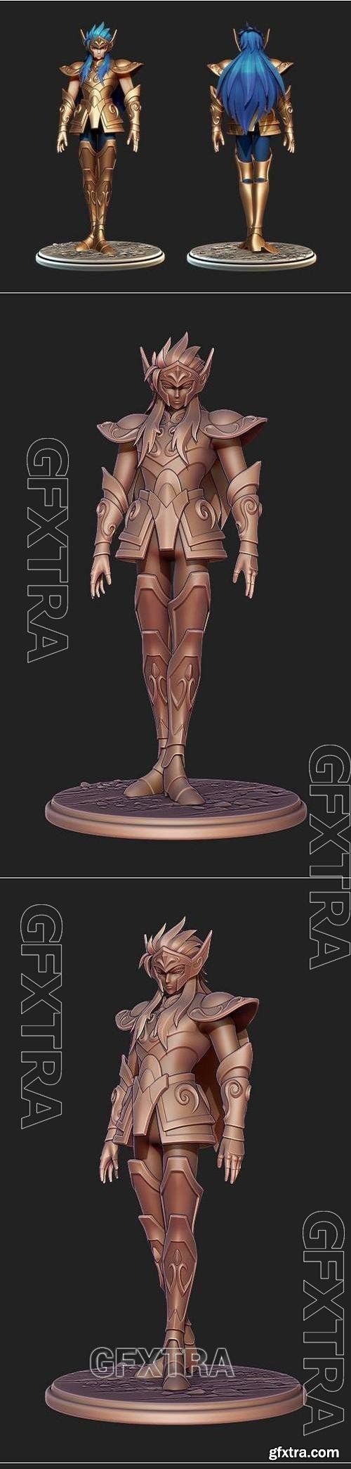 Saint Seiya Kamus Aquarius 3D Saint Seiya Kamus Aquarius 3D