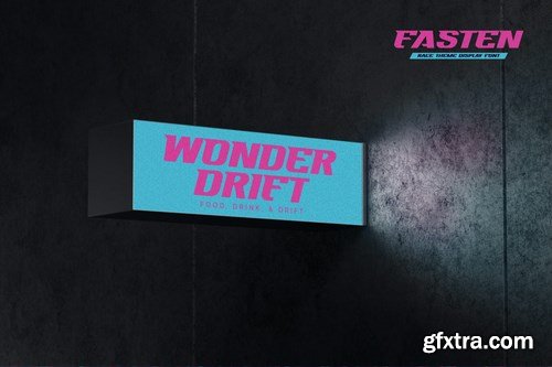 FASTEN - Race Theme Display Font