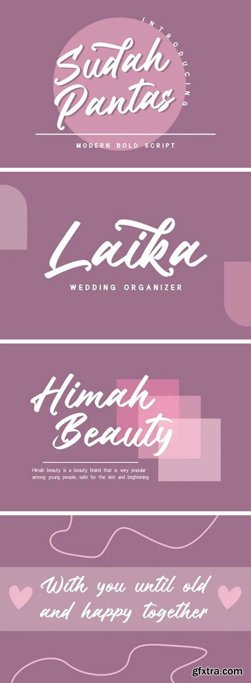 Sudah Pantas Handwritten Font