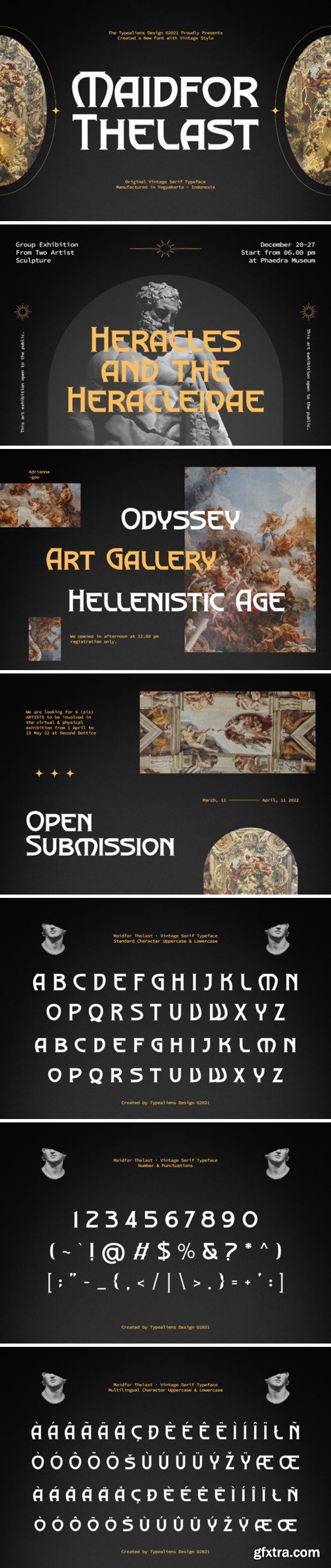 Maidfor Thelast Font