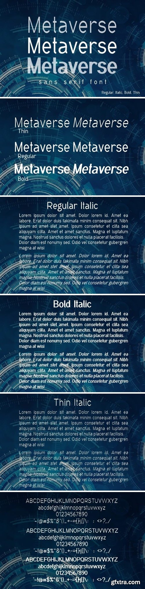 Metaverse Font