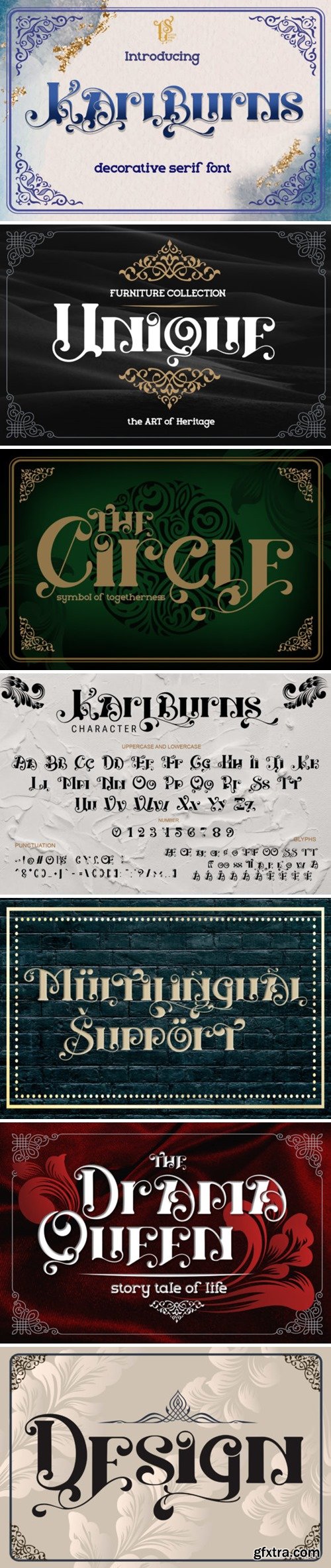 Karlburns Font