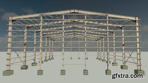 Revit 2022: Complete Steel Structure \