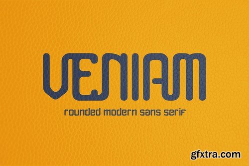 Veniam - Rounded Modern Sans Serif