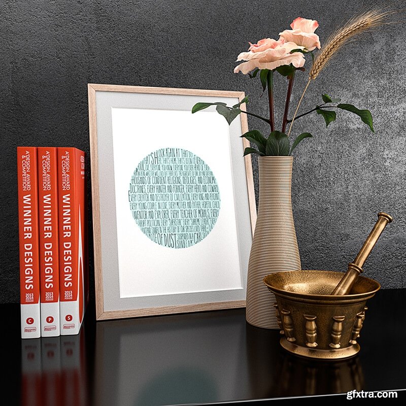 Set of decorative household items » GFxtra