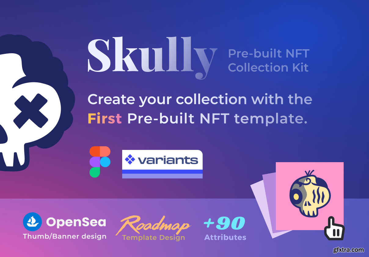 Skully Pre built NFT Collection Kit GFxtra