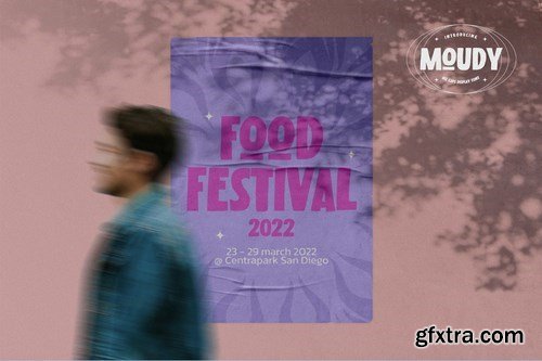 MOUDY - All Caps Display Font