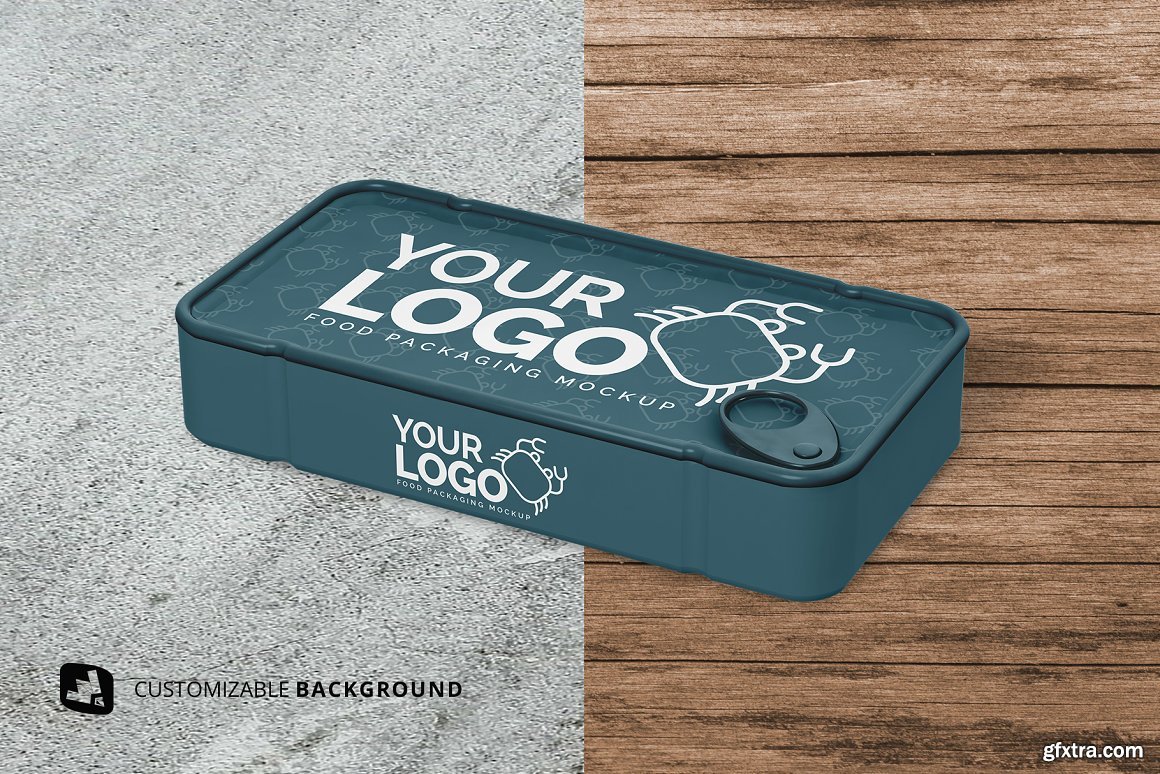 CreativeMarket Canned Food Packaging Mockup 4575928 » GFxtra
