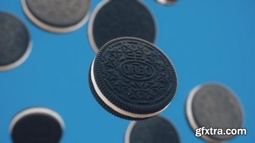 3DS MAX create Oreo Commercial VFX shot from start to finish