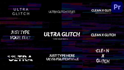 Videohive - Simple Glitch Titles | Premiere Pro MOGRT - 37182962 - 37182962