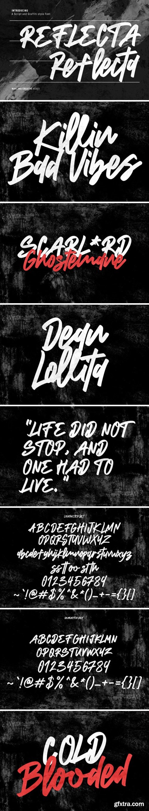 Reflecta Font