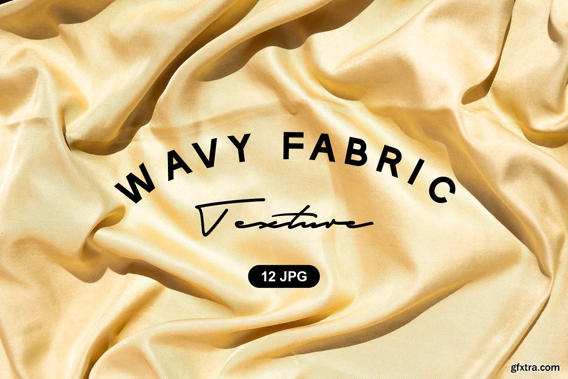 CreativeMarket Wavy Fabric Texture Background 6098943 GFxtra