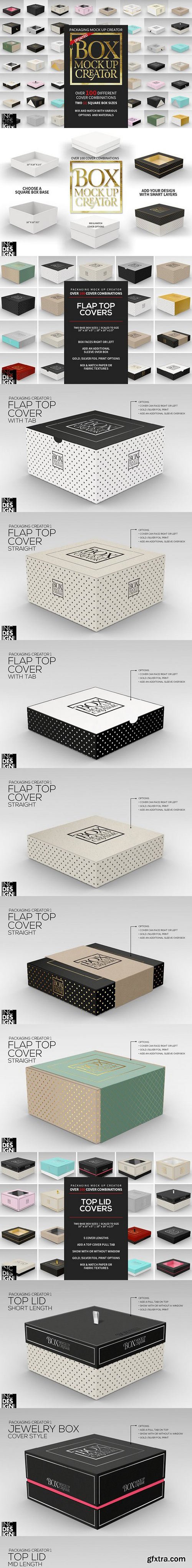 Box Packaging MockUp Creator 1