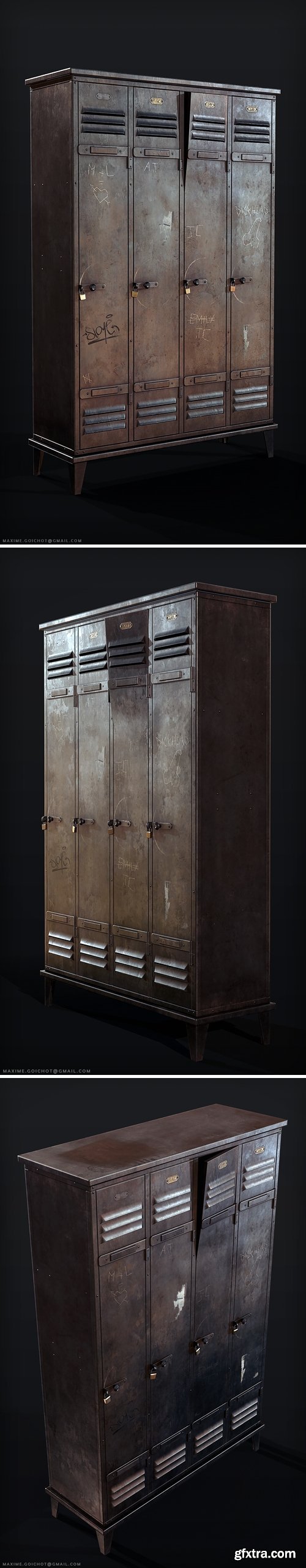 Metal Locker - Maxime Goicho