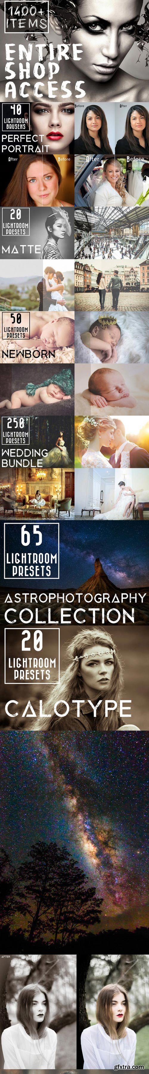 1400+ Entire Shop Access LR & PS 1400+ Entire Shop Access LR & PS