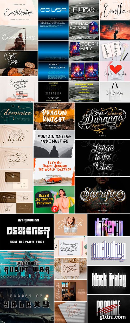 My Mix Fonts Bundle 52