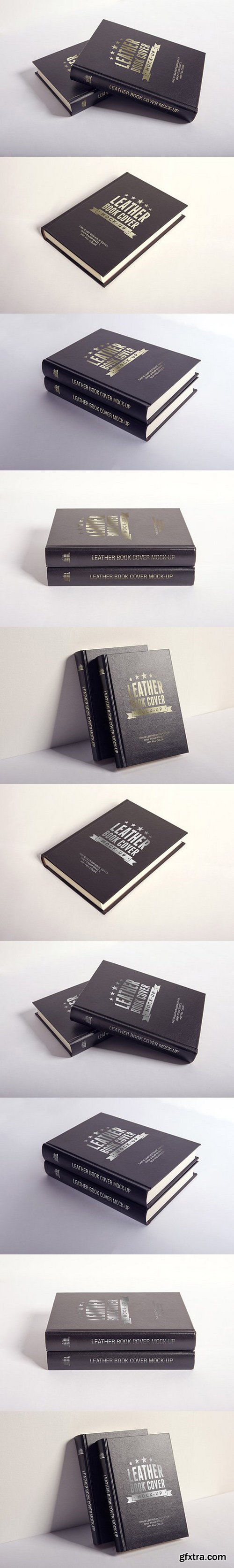 LEATHER BOOK COVER MOCK-UP