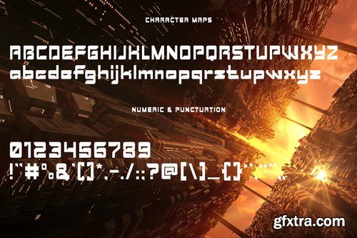Minuteman - Futuristic Techno Font