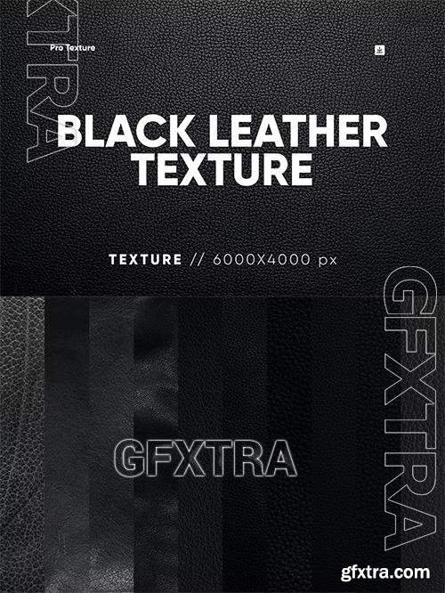 10 Black Leather Textures KPM2FB2