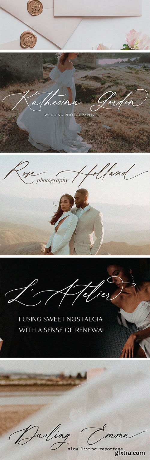 Vintage Heirloom // Calligraphy Font Vintage Heirloom // Calligraphy Font