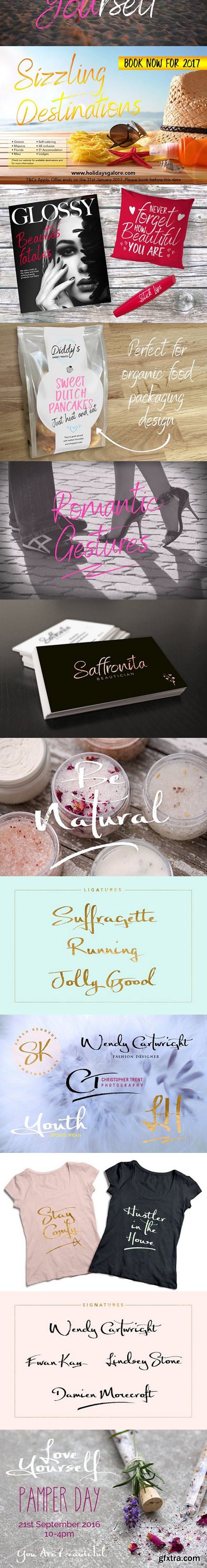 Black Friday Font Bundle with Extras