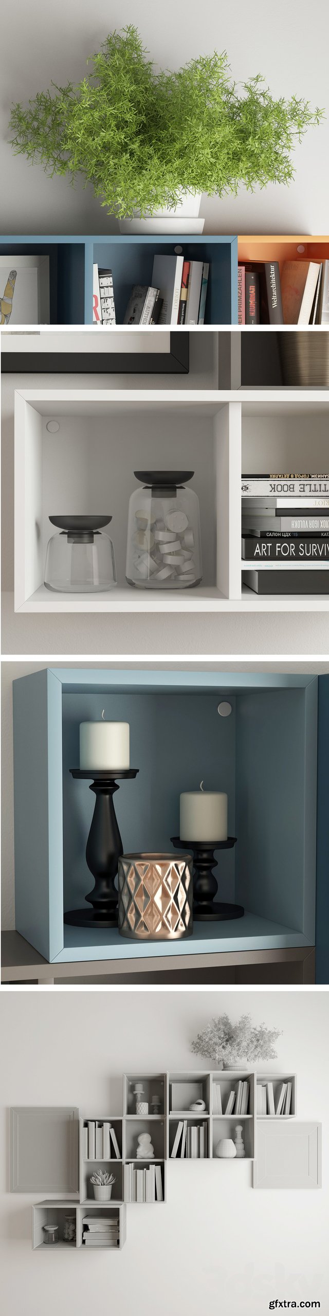 A combination of wall Ikea » GFxtra