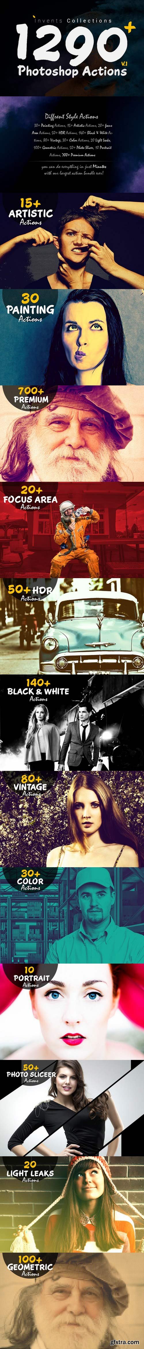 1290+ Photoshop Actions