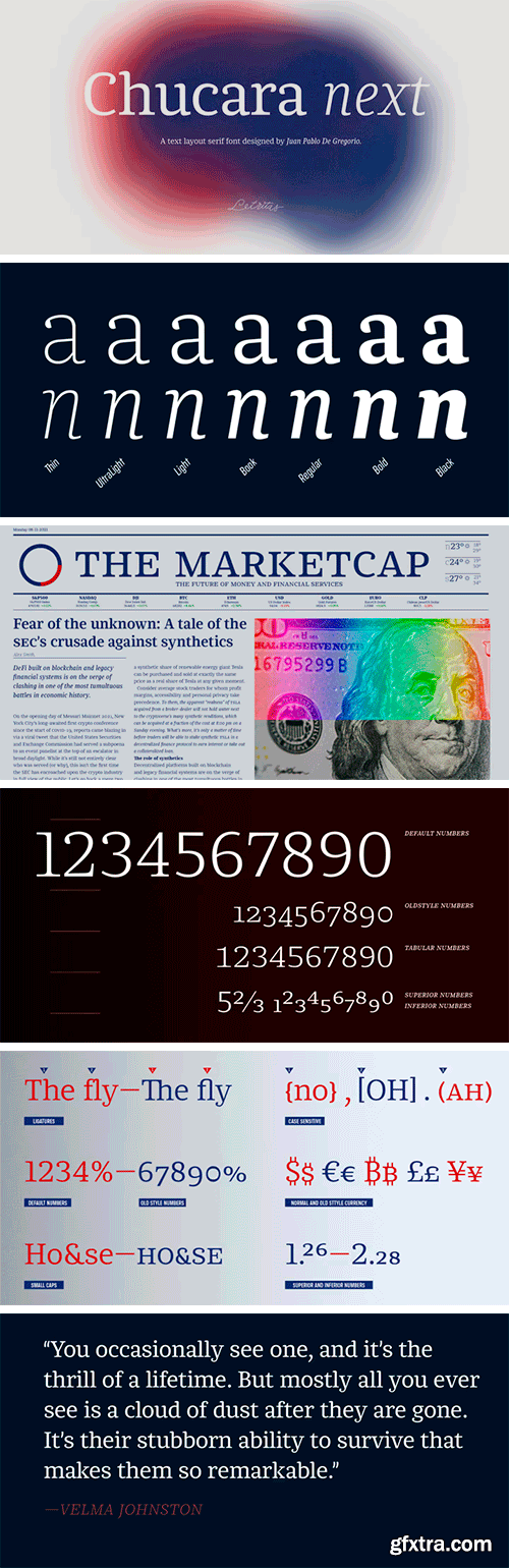 Chucara Next Font Family Chucara Next Font Family