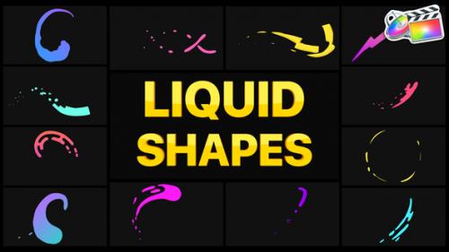 Videohive - Liquid Shapes | FCPX - 37386737 - 37386737