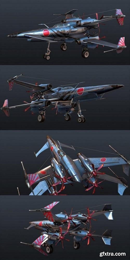 DIESEL PUNK AIRCRAFT CONCEPT