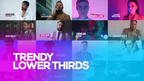 Videohive - Trendy Lower Thirds for FCPX - 37429749 - 37429749