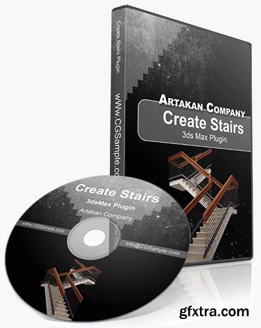 Artakan Create Stairs 3.0 For 3ds Max
