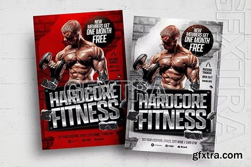 Gym Fitness Flyer Template DAD475J