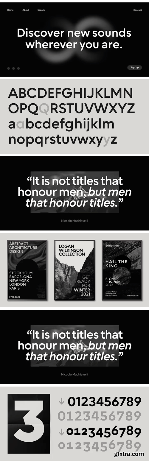 Chesna Grotesk Font Family Chesna Grotesk Font Family