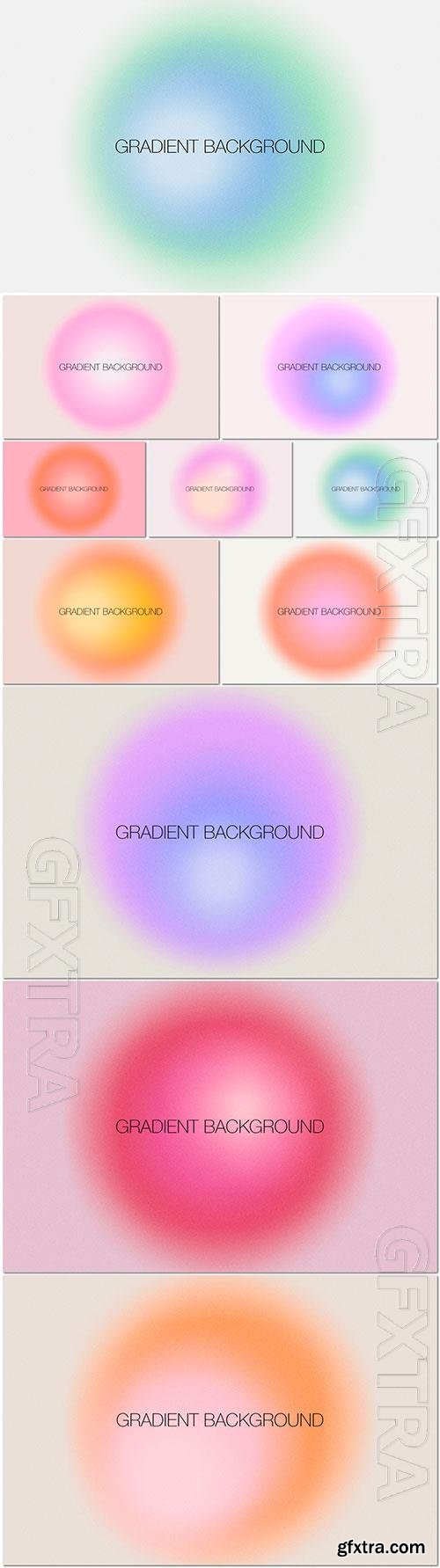 Abstract circle gradient with neutral background psd