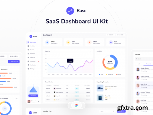 Base - SaaS Dashboard UI Kit