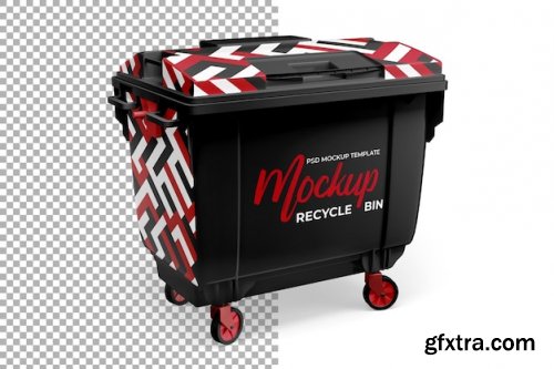 Recycle bin mockup