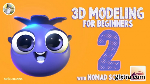  3D Modeling for Beginners 2 with Nomad Sculpt: Blueberry