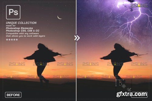 CreativeMarket - Sky Photo overlays 6963789