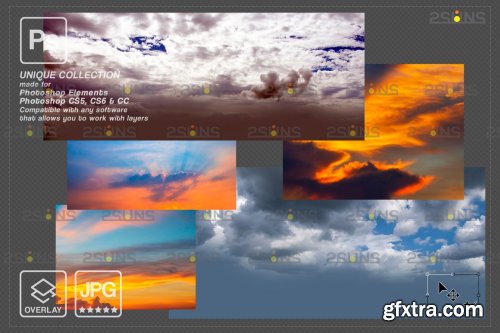 CreativeMarket - Sky Photo overlays 6963753