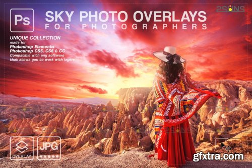 CreativeMarket - Sky Photo overlays 6963753