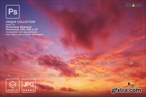 CreativeMarket - Sky Photo overlays 6963753