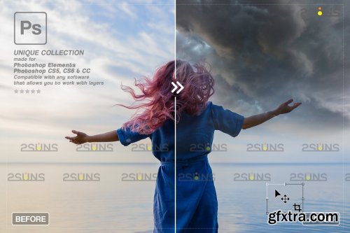 CreativeMarket - Sky Photo overlays 6963736