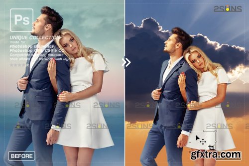 CreativeMarket - Sky Photo overlays 6963736