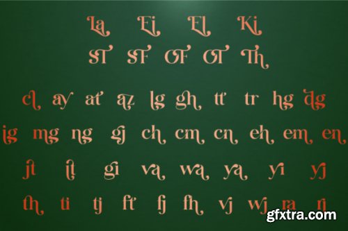 La Vamora | Fancy Modern Serif font